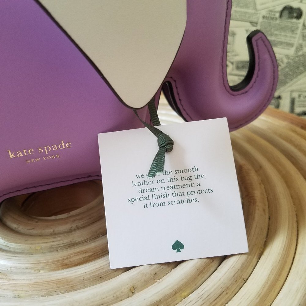 Iris Bloom Kate Spade Tiny Elephant Crossbody - Picture 6 of 11